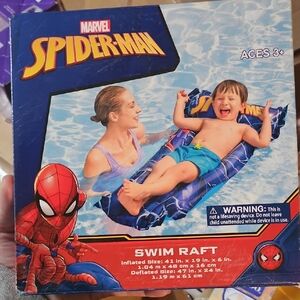 Marvel Spider-Man Blue and Red Swim Raft
